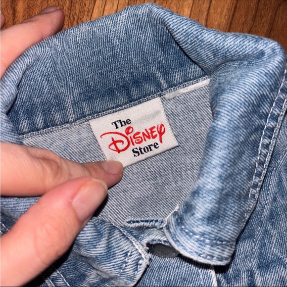 Vintage Girls Disney Princess Jean Jacket / No Size - Picture 3 of 4